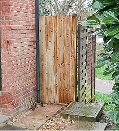New towel rail and shower screen